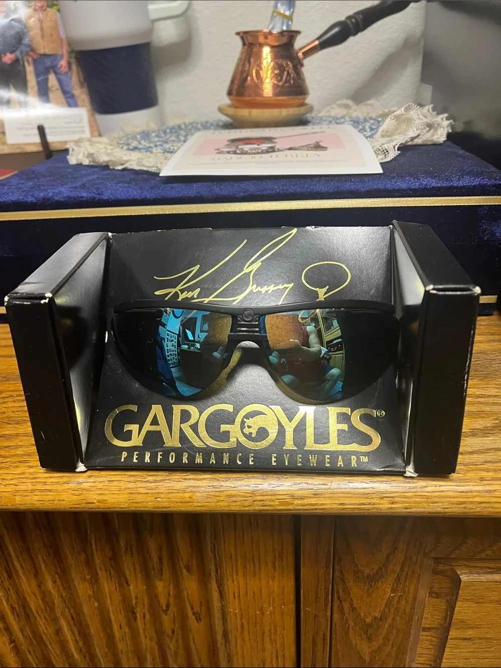 Gargoyles Men's one of a kind Ken Griffey Jr sunglasses in original box & case-